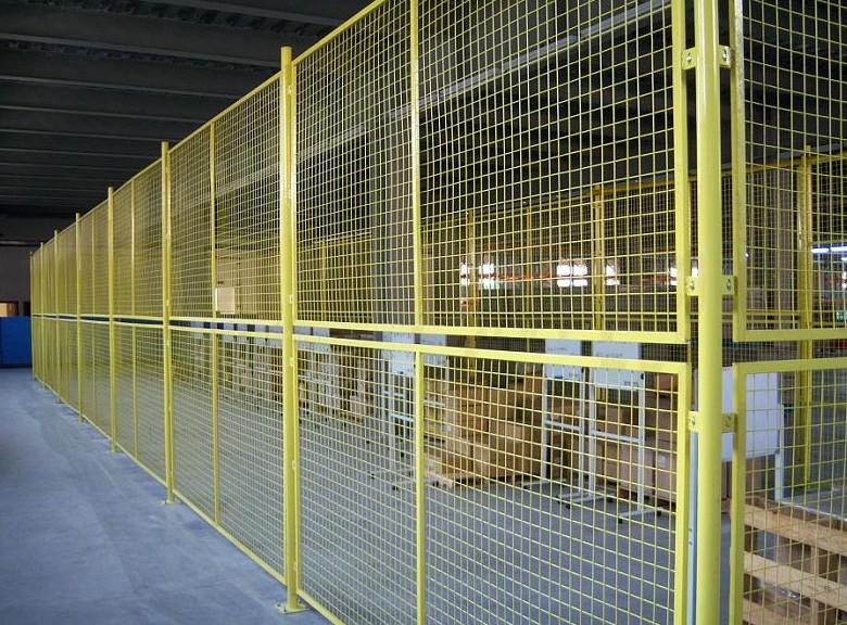 黄色车间隔离网、护栏网